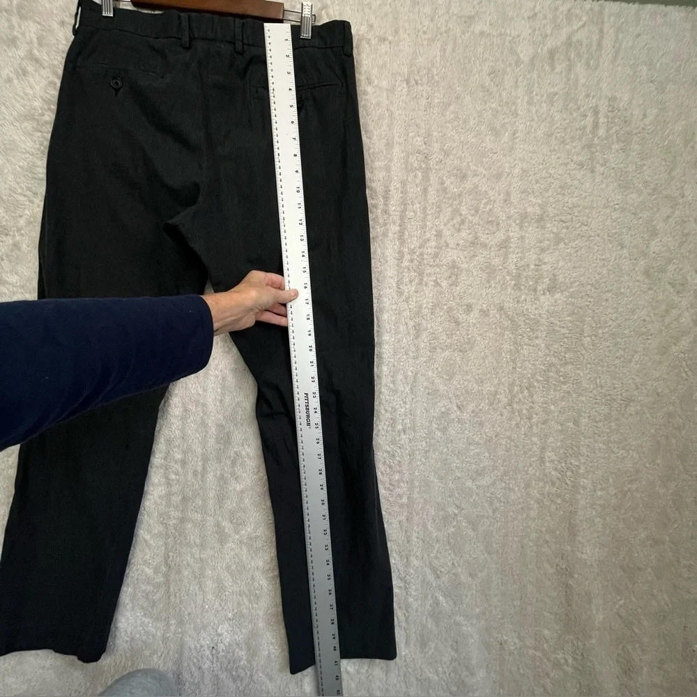 J. Crew Slim Gray Houndstooth Bedford Dress Pants Sz 33 x 32 Professional Career
